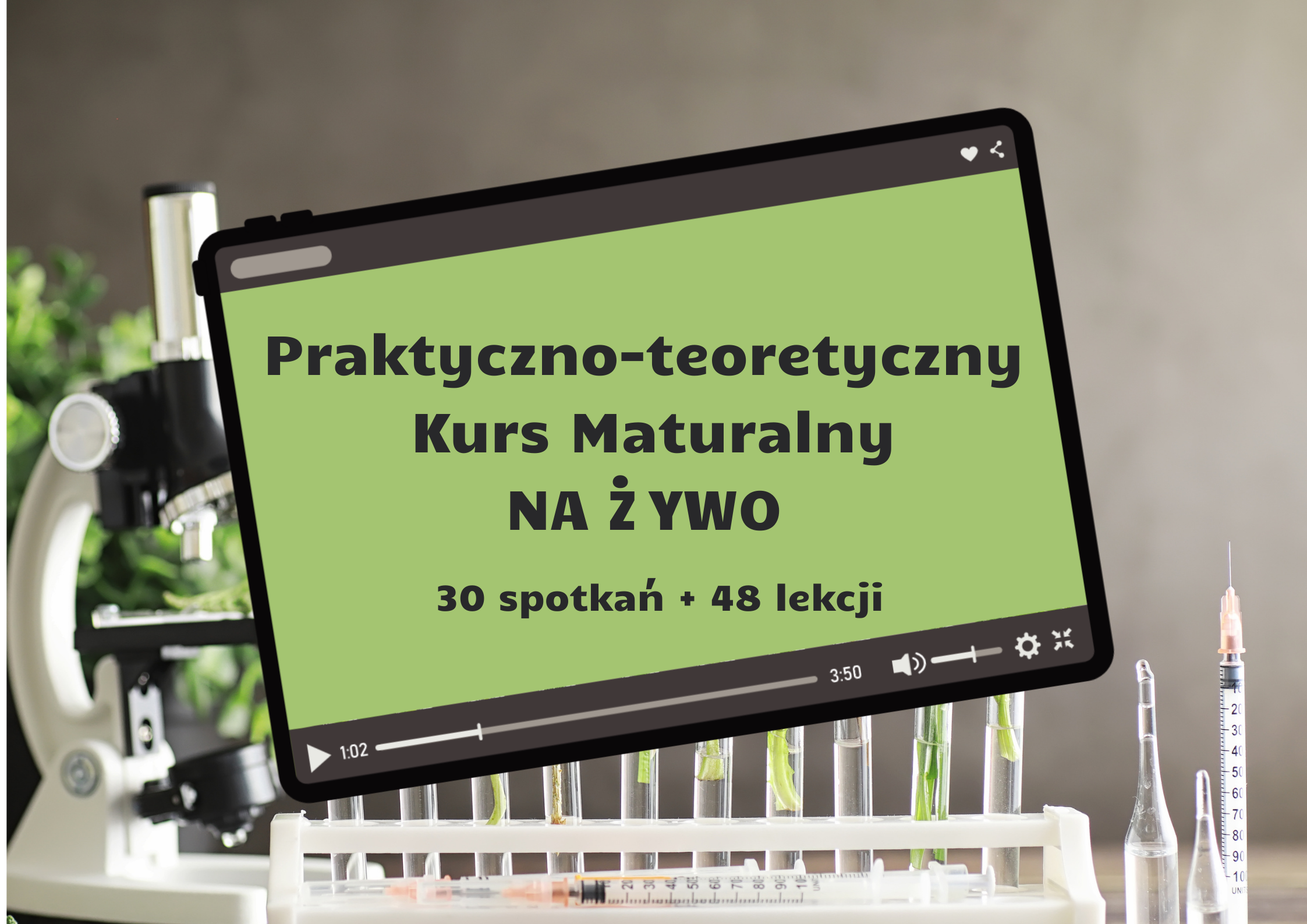 Praktyczno-teoretyczny Kurs Maturalny NA ŻYWO