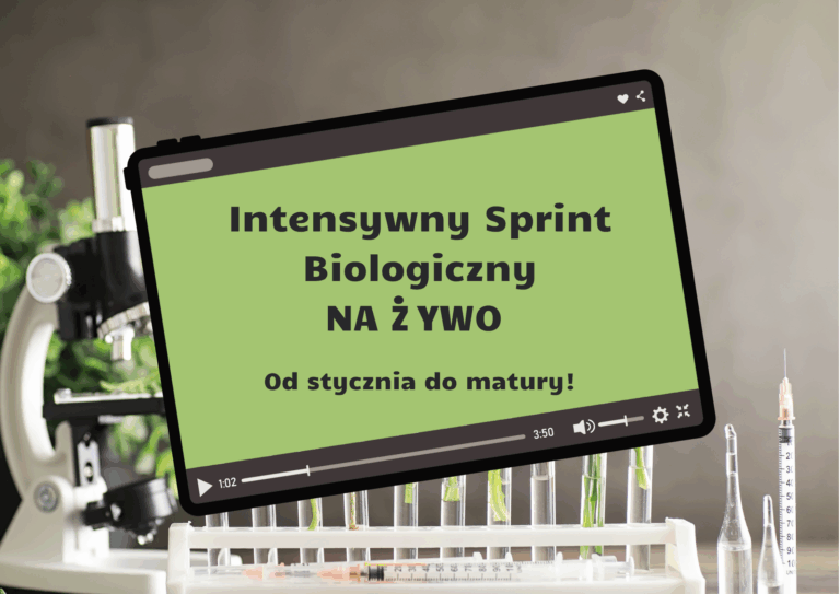 Intensywny Sprint NA ŻYWO – kurs maturalny