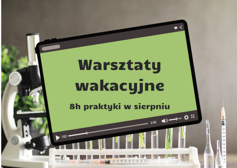 Wakacyjne warsztaty praktyczne NA ŻYWO